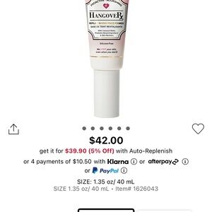 Too Faced Hangover Replenishing Face Primer